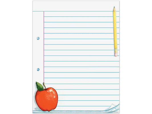 Giant Ruled Notepad Page - US 7425