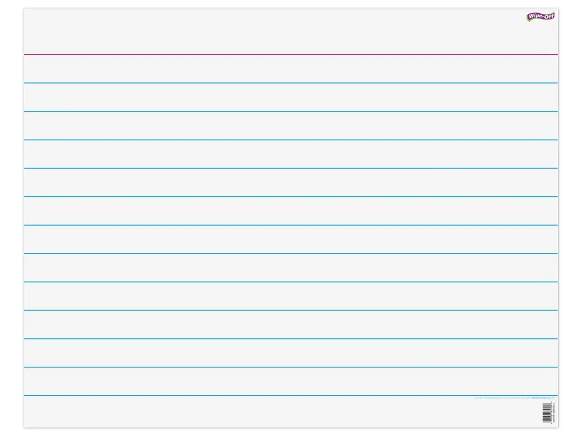 Giant Write & Wipe Index Card - US 8003