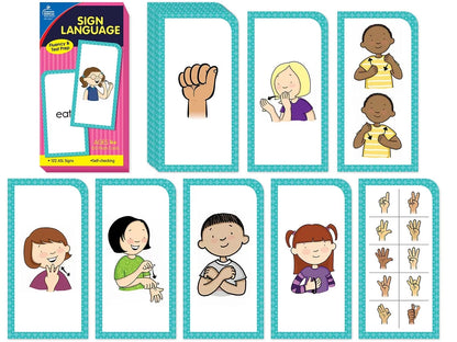 Sign Language Flash Cards - US 2710