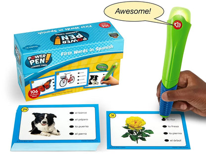 Power Pen!® First Spanish Words Quiz Cards - US 5928