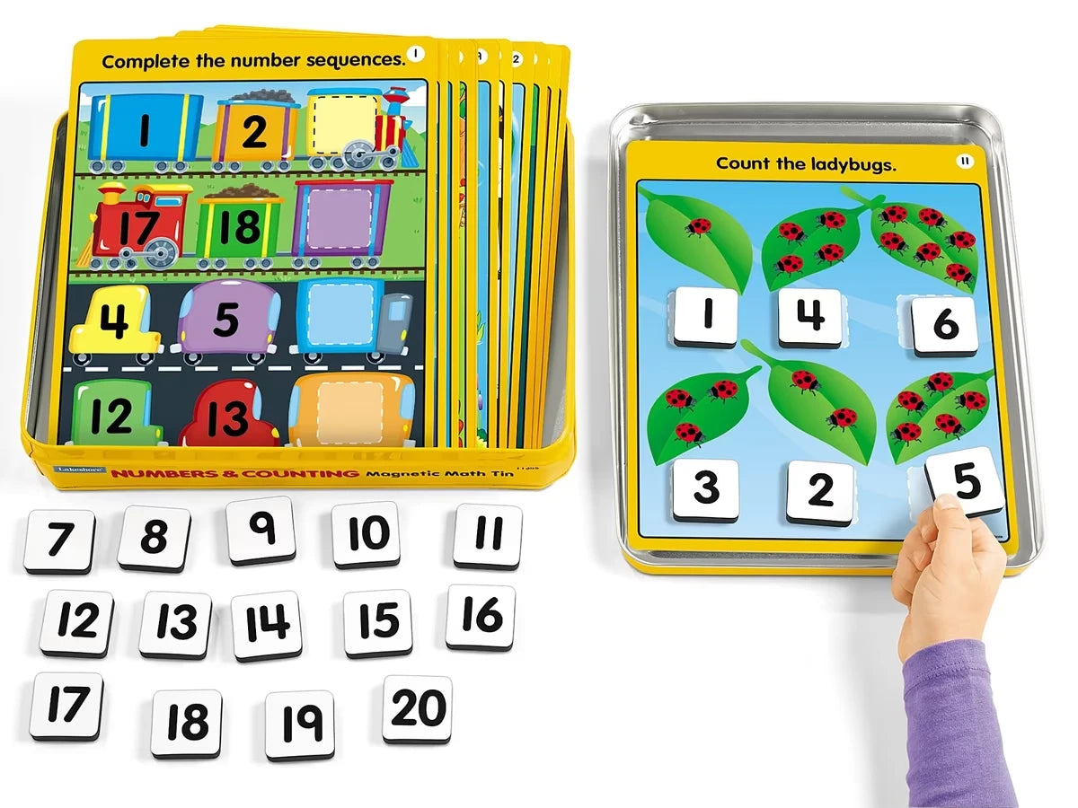 Numbers & Counting Magnetic Activity Tin - US 6007