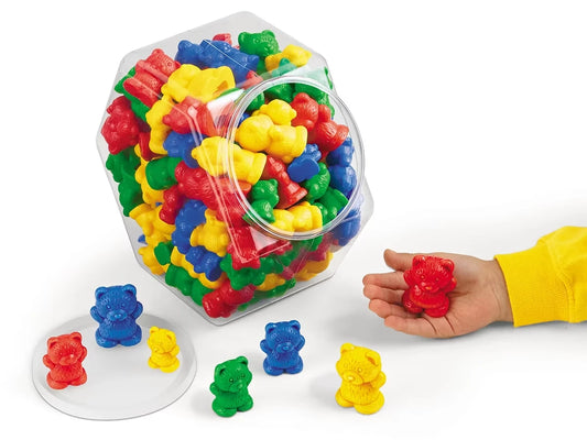 Size & Color Teddy Counters - US 7698