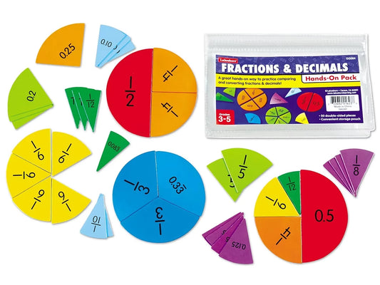 Fractions & Decimals Hands-On Student Pack - US 1771