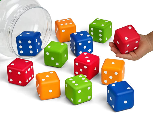 Giant Activity Dice - US 6406
