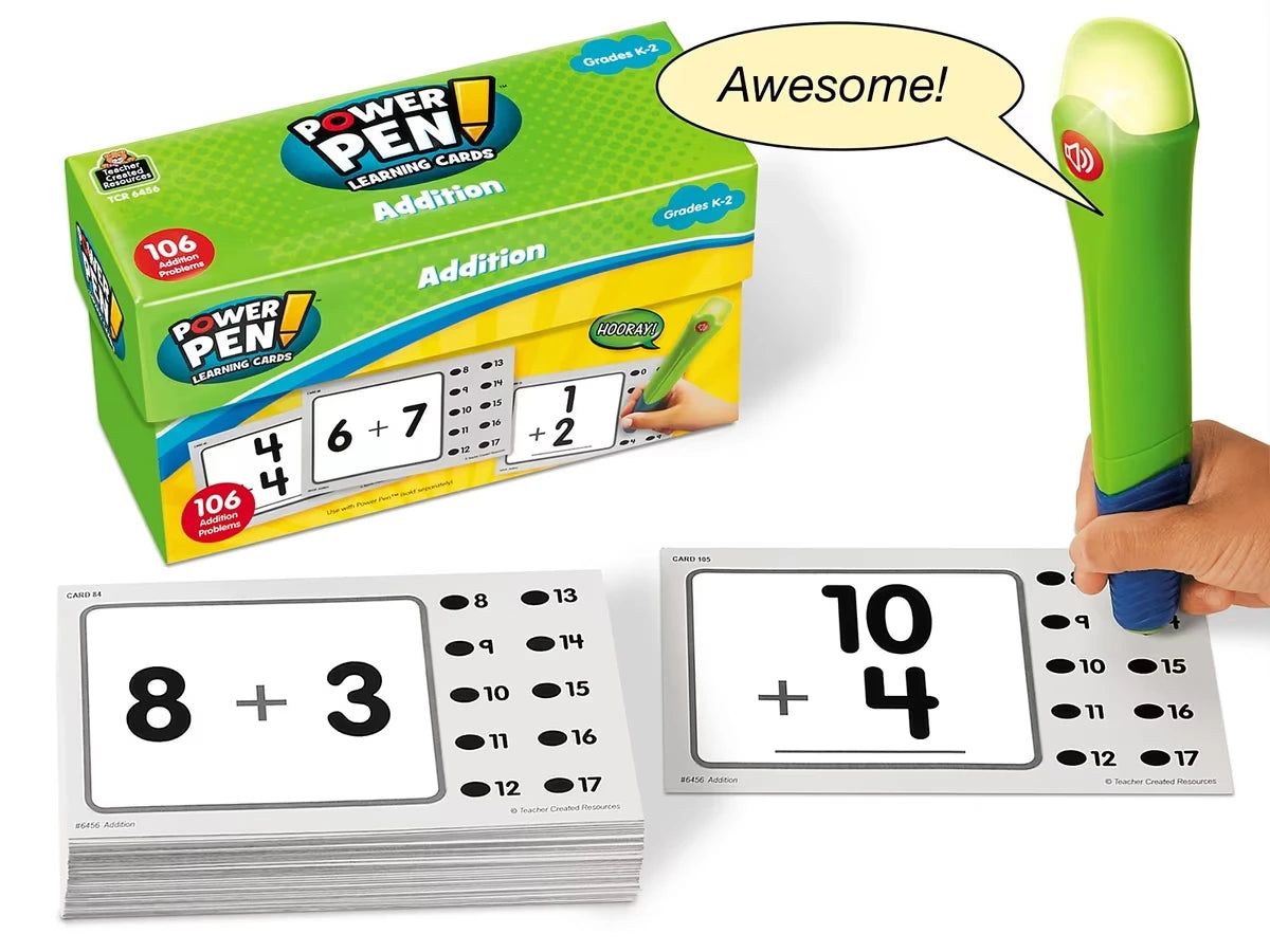 Addition Power Pen!® Quiz Cards - US 4357