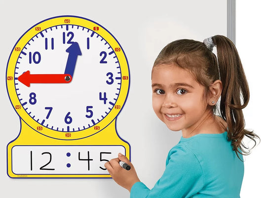 Lakeshore Magnetic Teaching Clock - US 5677