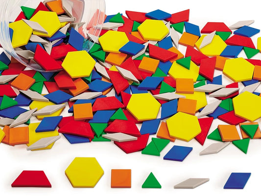 Plastic Pattern Blocks - US 2996