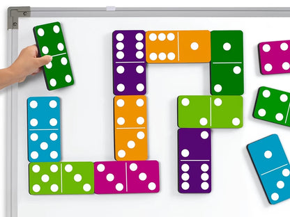 Giant Magnetic Dominoes - US 3605
