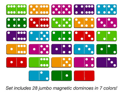 Giant Magnetic Dominoes - US 3605