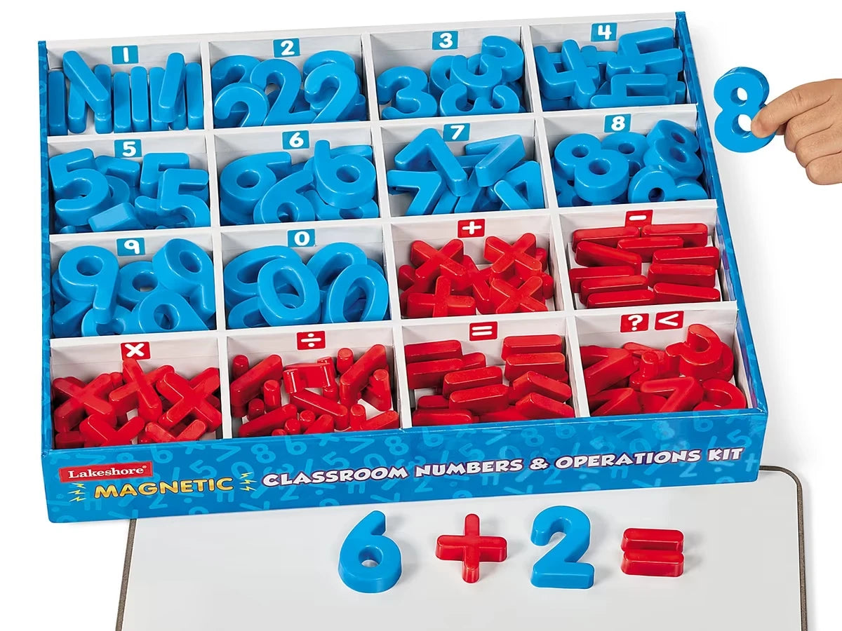 Classroom Magnetic Numbers & Operations Kit - US 3649