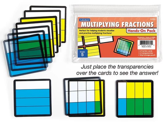 Multiplying Fractions Hands-On Student Pack - US 8859