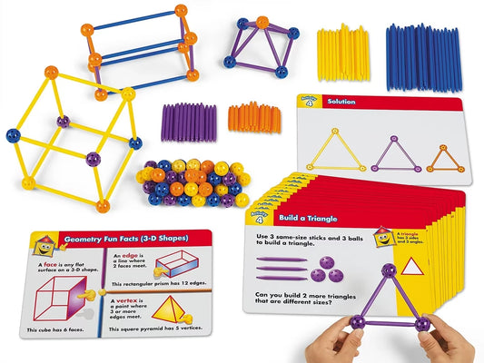 Build & Learn Geometric Shapes Kit - US 3899