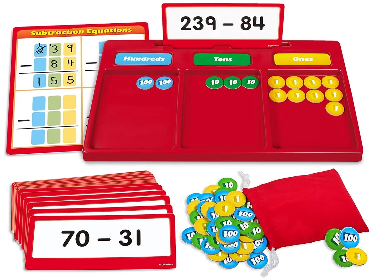 Hands-On Subtraction Regrouping Kit - US 1462