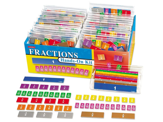 Fractions Hands-On Teaching Kit - US 8236