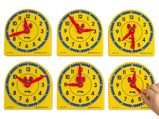 Student Gear Clocks - Set of 6 - US 2795