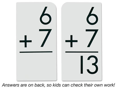 Addition All Facts 0-12 Flash Cards - US 2317