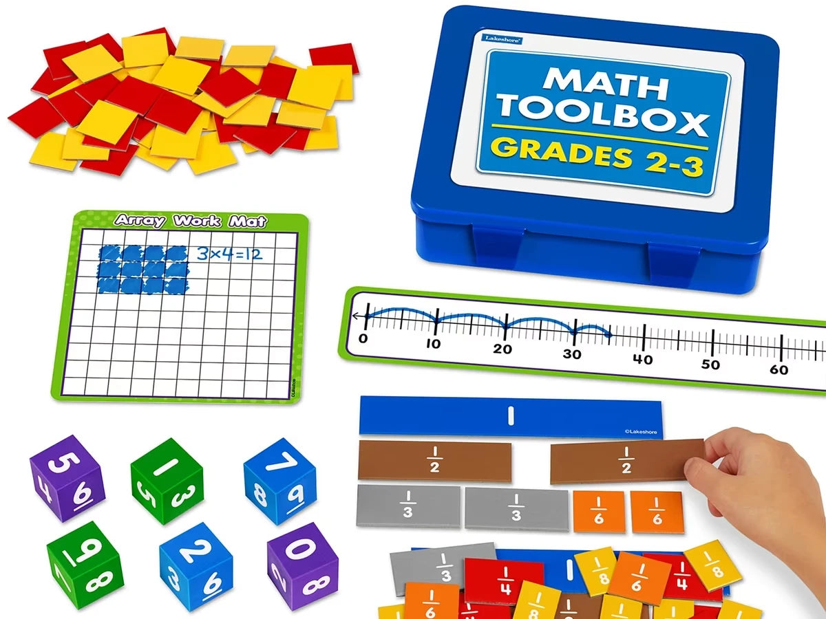 Math Manipulative Toolbox - Gr. 2-3 - US 7677