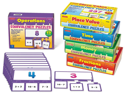 Math Equivalency Puzzles - Complete Set - US 1614