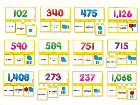Place Value Equivalency Puzzles - US 6732