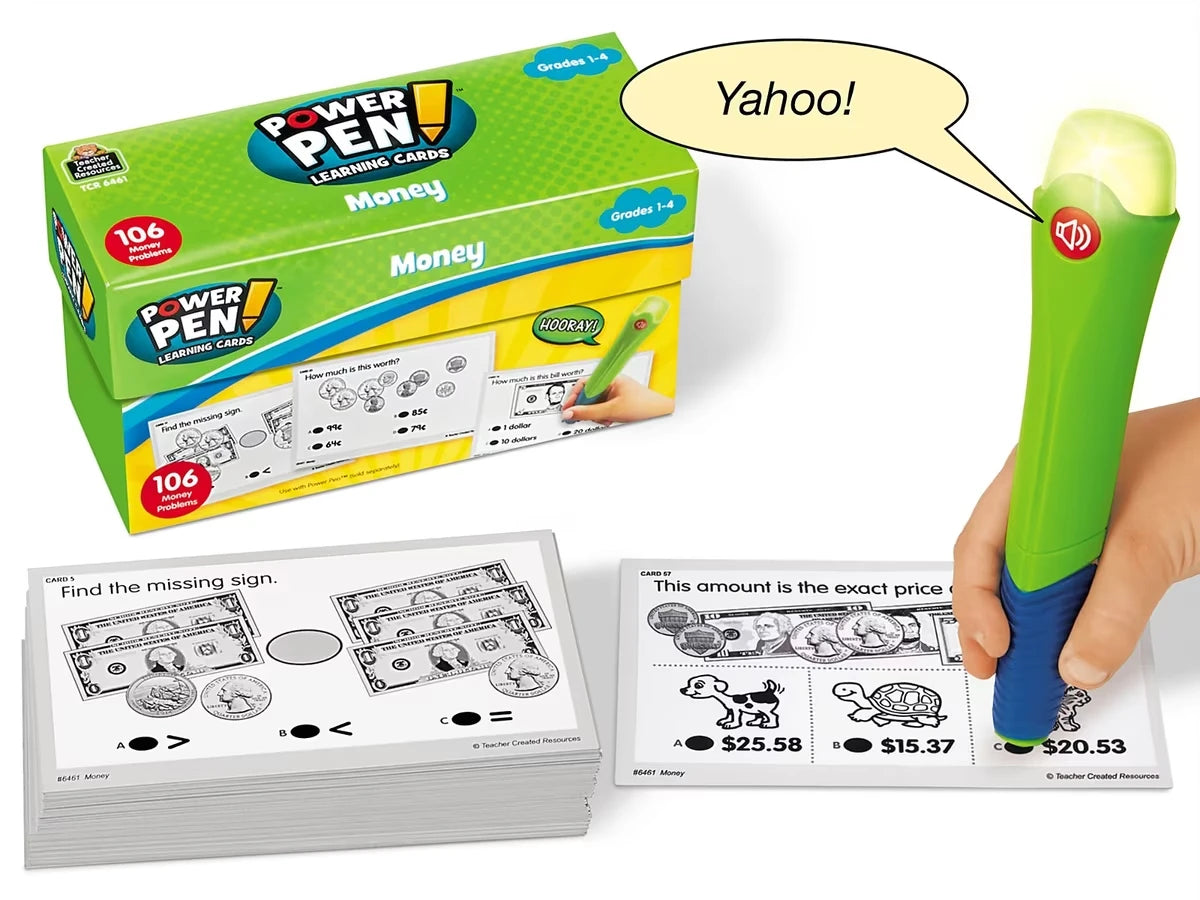 Money Power Pen!® Quiz Cards - US 2971
