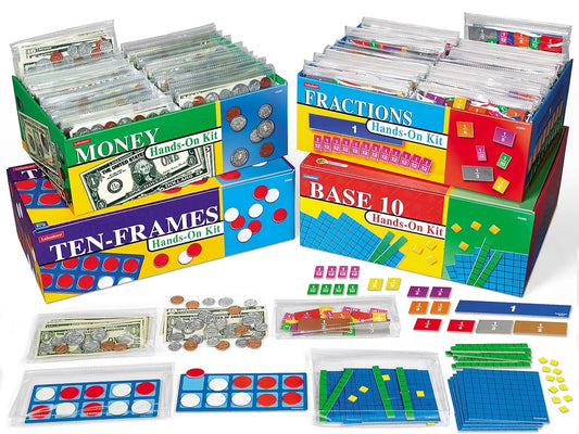 Hands-On Math Teaching Kits - K-Gr. 3 - Complete Set - US 4832