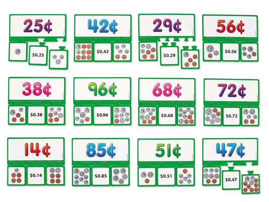 Money Equivalency Puzzles - US 6273