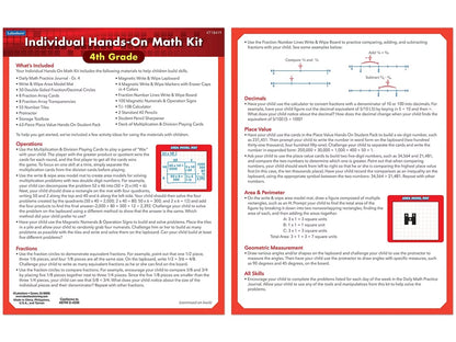 Individual Hands-On Math Kit – Gr. 4 - US 9915