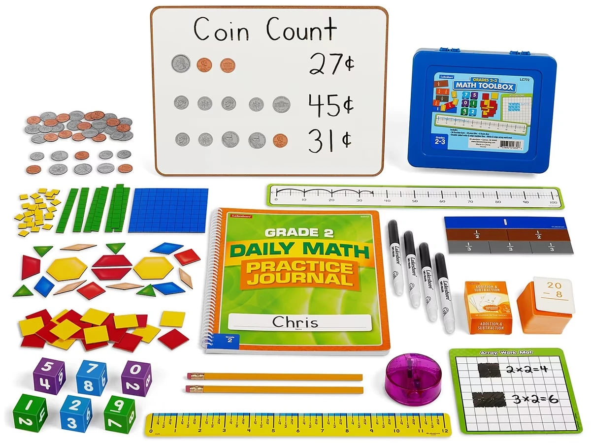 Individual Hands-On Math Kit – Gr. 2 - US 1011