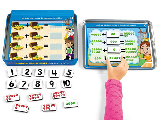 Simple Addition Magnetic Activity Tin - US 8031