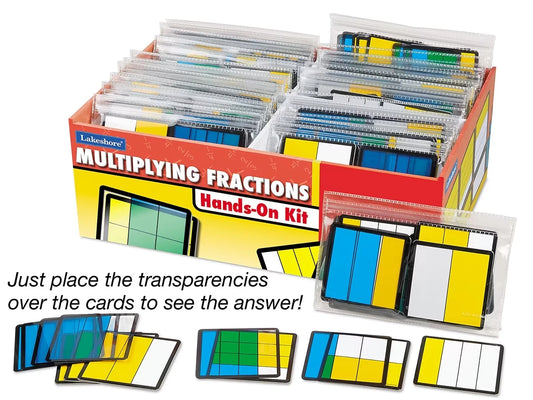 Multiplying Fractions Hands-On Teaching Kit - US 7043