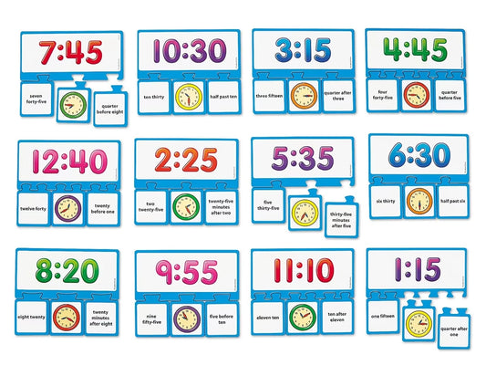 Time Equivalency Puzzles - US 1630