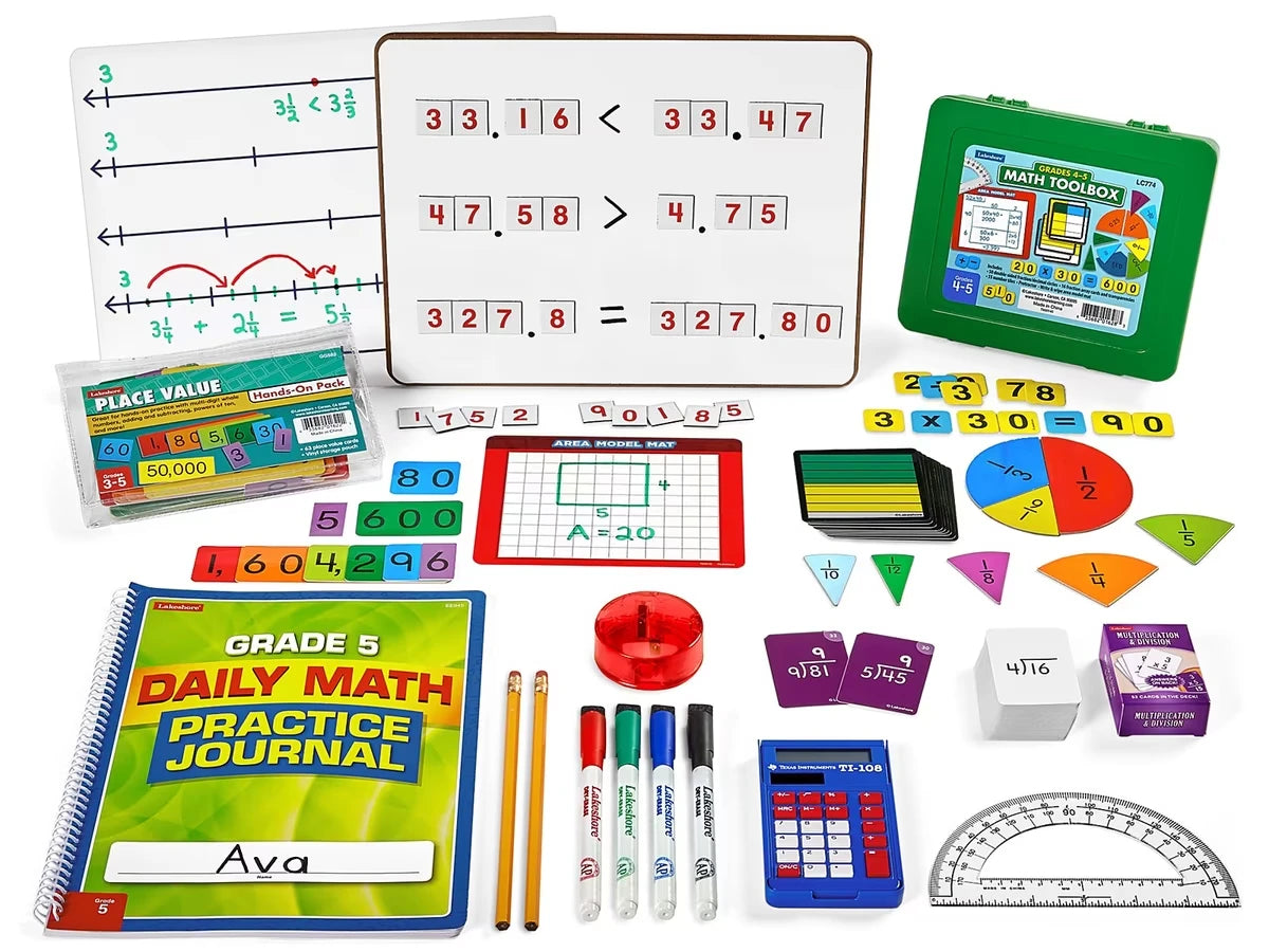 Individual Hands-On Math Kit – Gr. 5 - US 8098