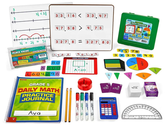 Individual Hands-On Math Kit – Gr. 5 - US 8098