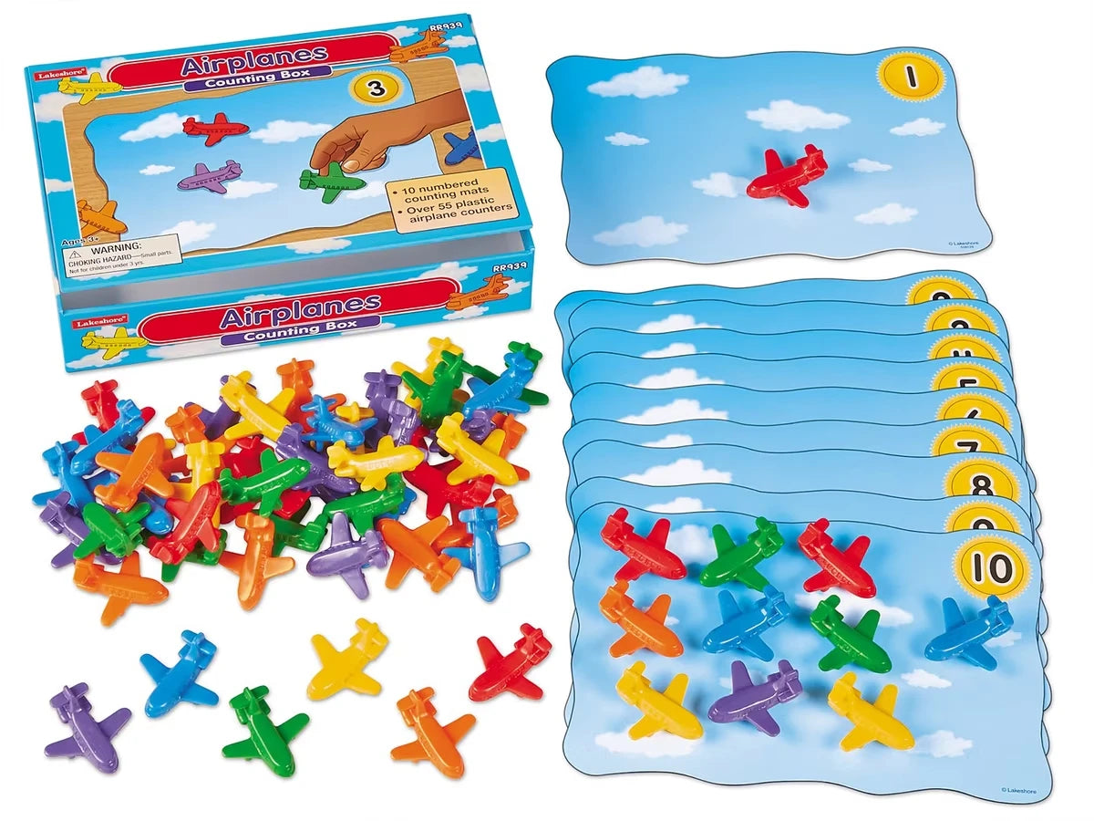 Airplanes Counting Box - US 6952
