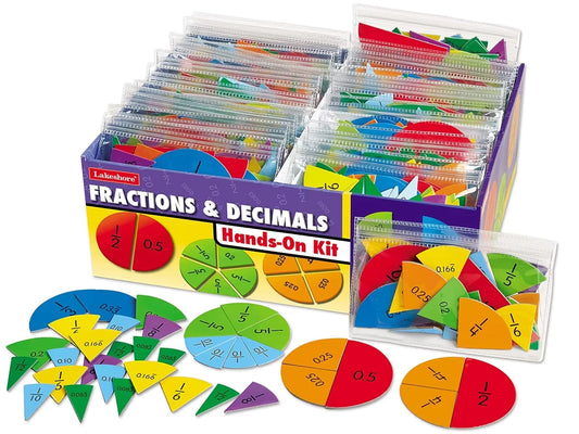 Fractions & Decimals Hands-On Teaching Kit - US 9383