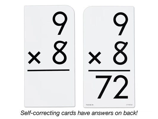 Multiplication 0-12 Flash Cards- 91 Cards - US 4708