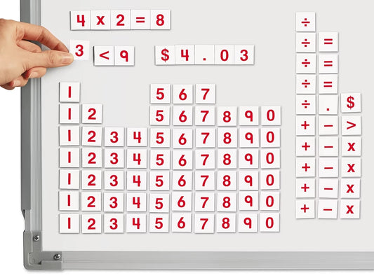 Magnetic Numerals & Operation Signs - US 9476