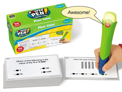 Place Value Power Pen!® Quiz Cards - US 9780