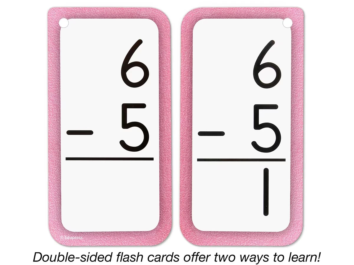 Subtraction All Facts 0-12 Flash Cards - US 4335
