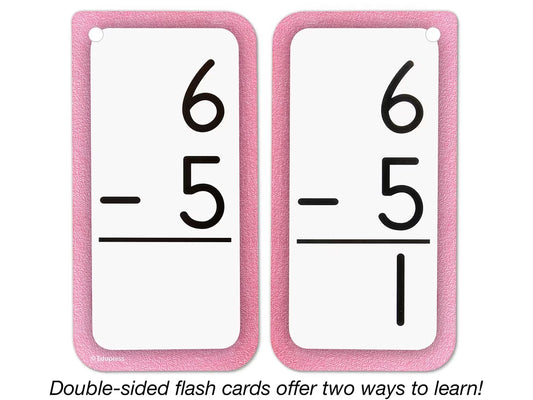 Subtraction All Facts 0-12 Flash Cards - US 4335