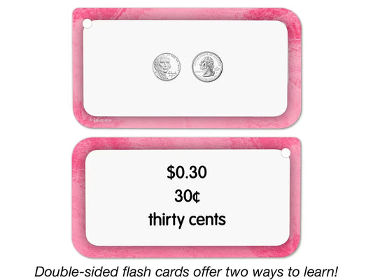 Money Flash Cards - US 8248