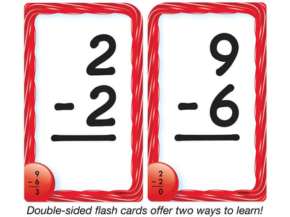 Subtraction 0-12 Pocket Flash Cards - US 1323