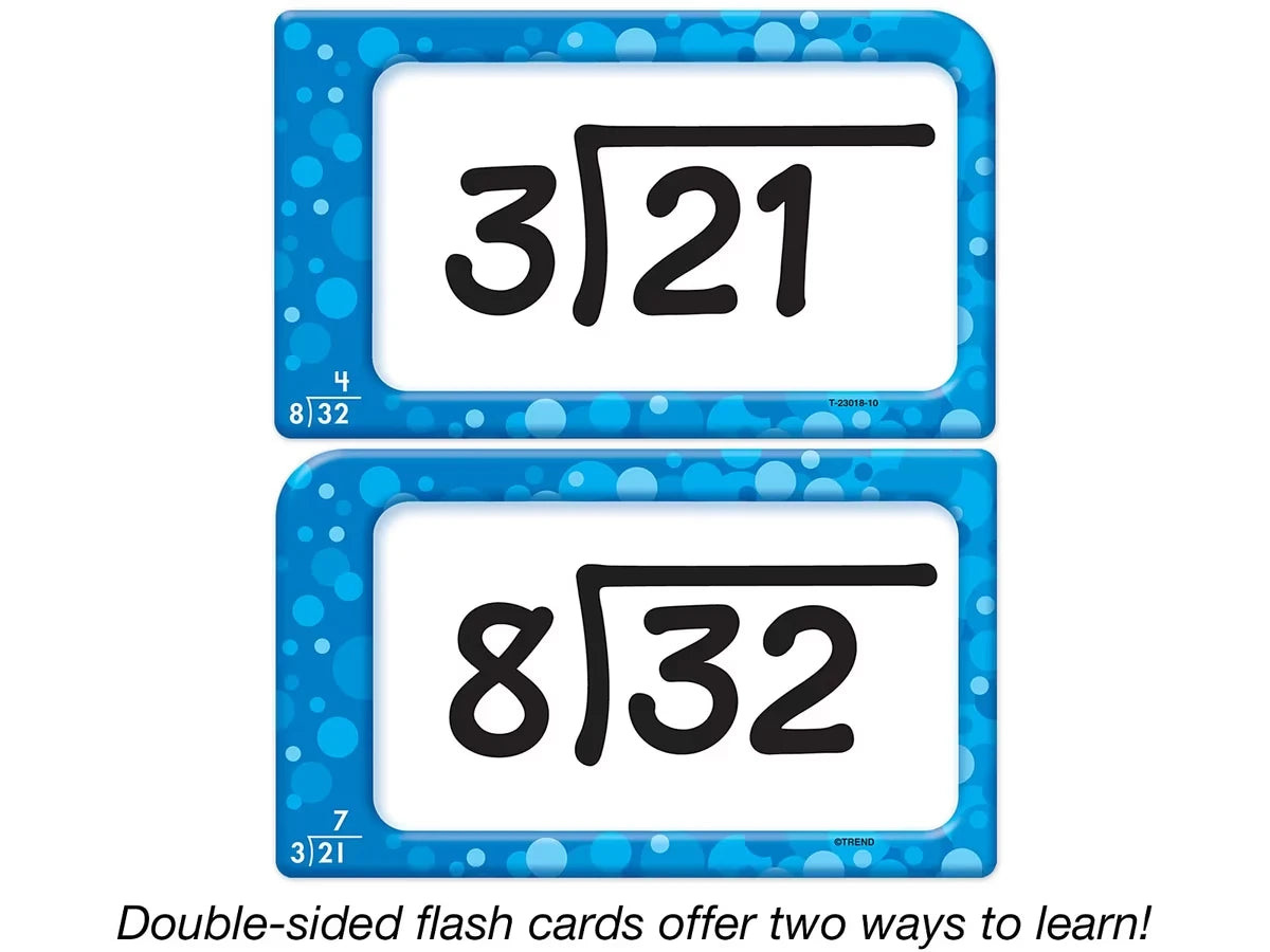 Division 0-12 Pocket Flash Cards - US 5015