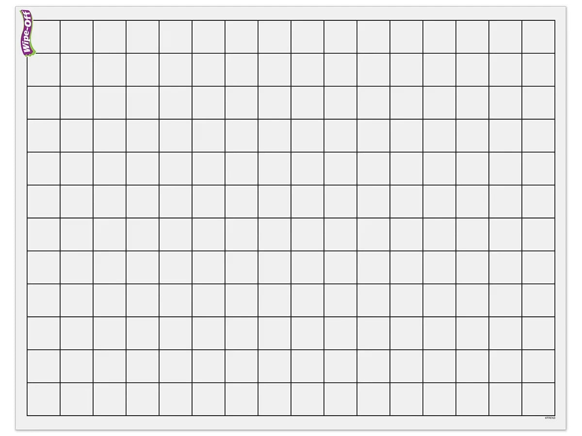Giant Write & Wipe Graph & Array Chart - US 6588