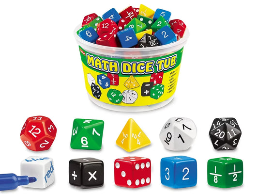 Math Dice Tub - US 5301