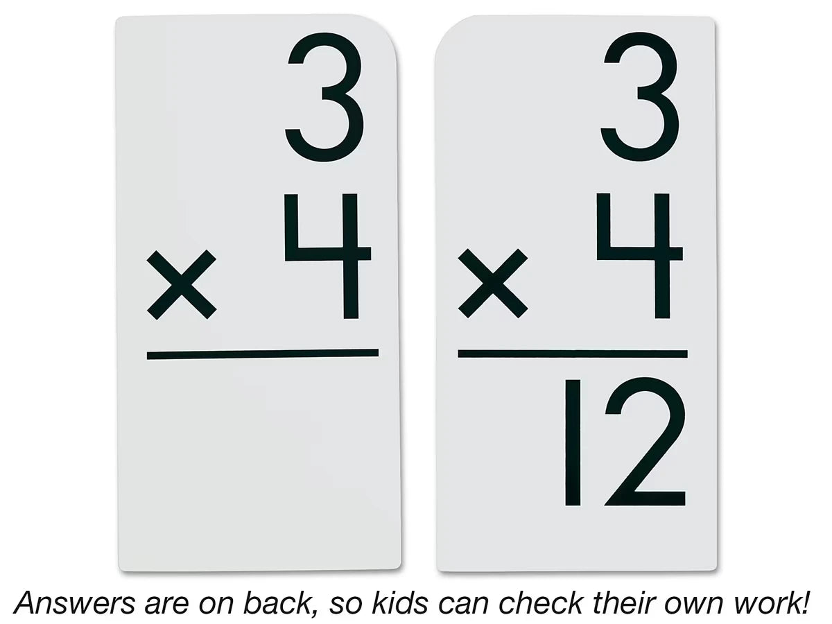 Multiplication All Facts 0-12 Flash Cards - US 4433