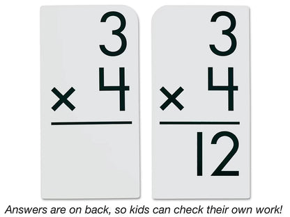 Multiplication All Facts 0-12 Flash Cards - US 4433