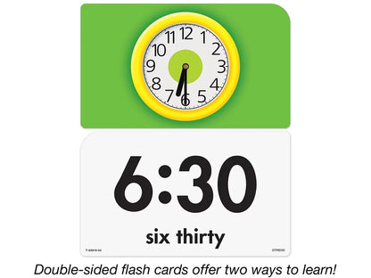 Telling Time Pocket Flash Cards - US 7336