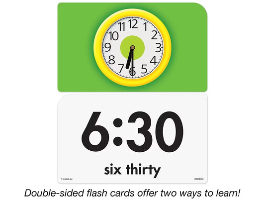 Telling Time Pocket Flash Cards - US 7336