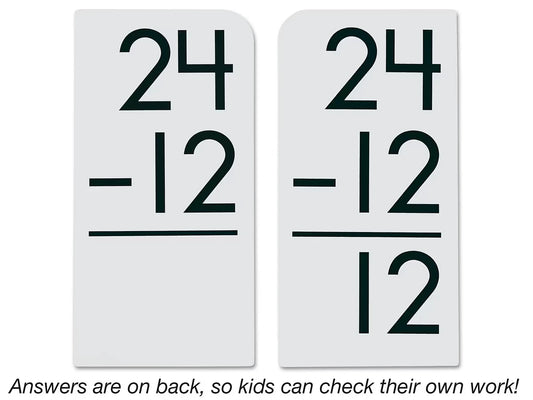 Subtraction All Facts 0-12 Flash Cards - US 4585